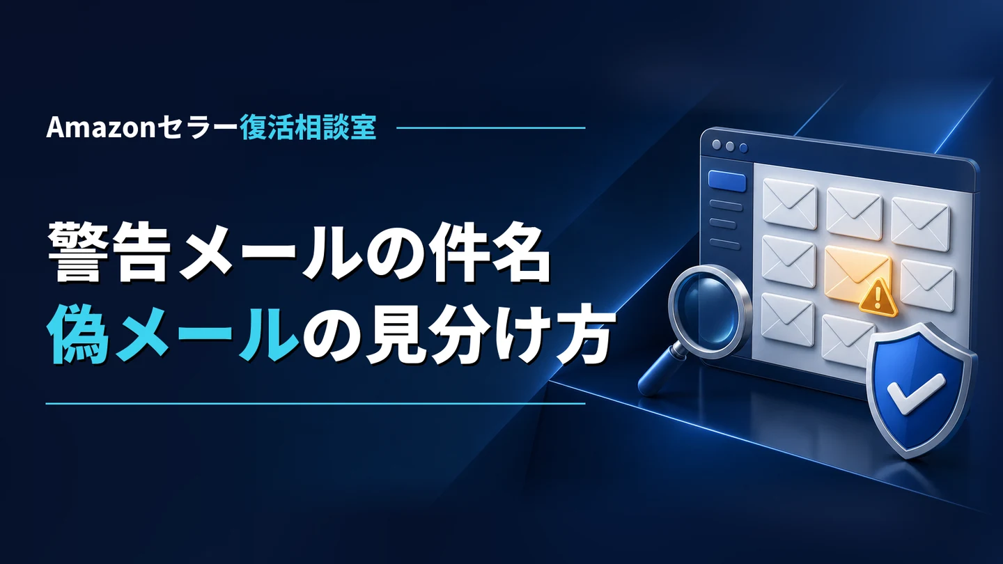 Amazonから警告メール・停止メールが届いたら｜件名・送信元アドレスの例と偽メールの見分け方