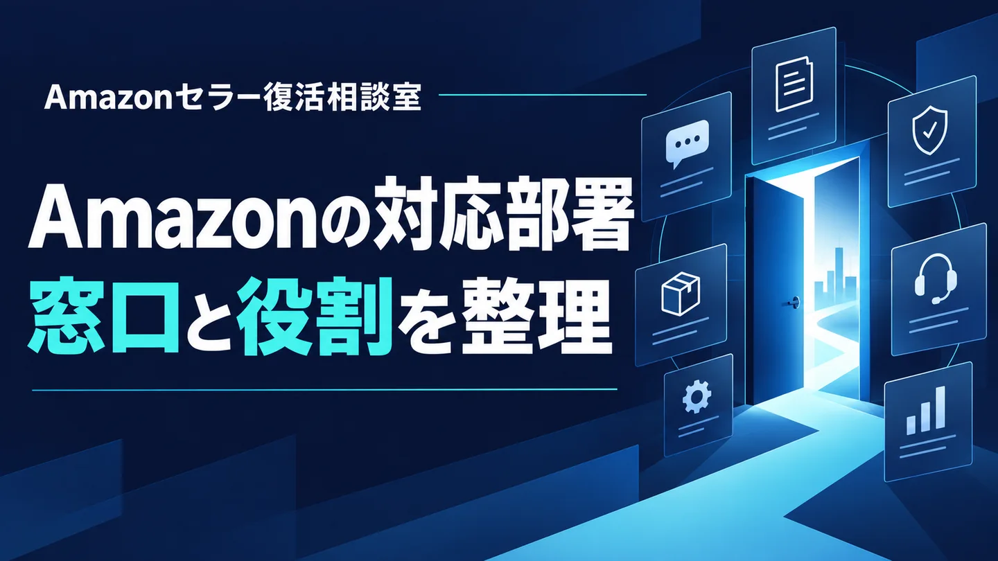 Amazonの対応部署 窓口と役割を整理