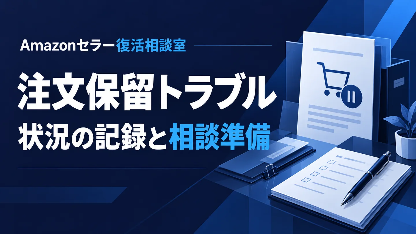 Amazonの注文保留が大量に発生したら｜不審な注文の記録と相談手順