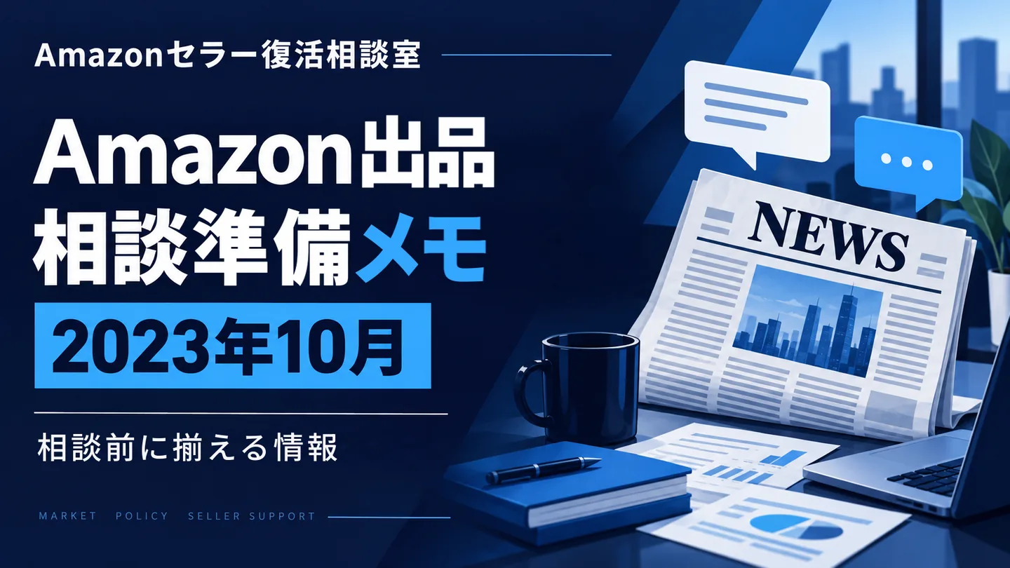 Amazonニュース 相談テーマの整理 2023年10月