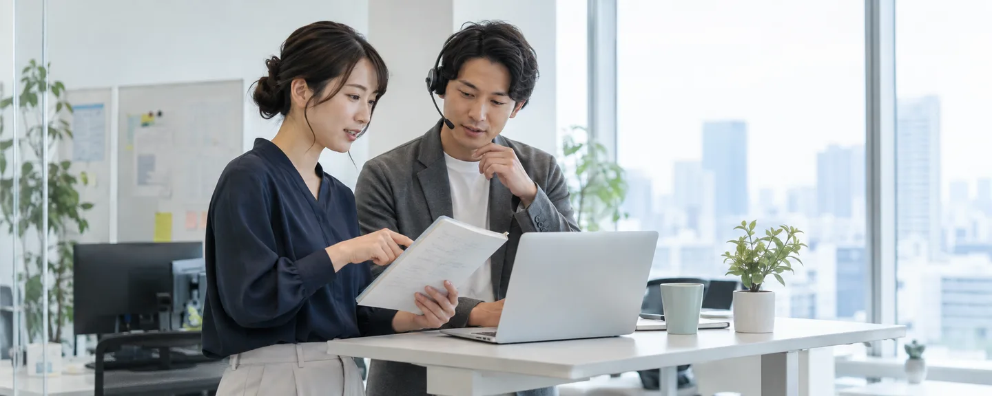 ケースIDと案内の要点を台帳に残す
