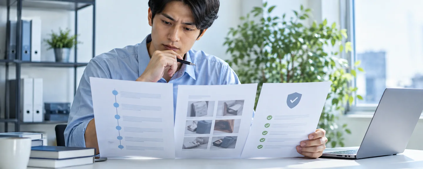 通知と自社の記録を並べて事実を確かめる