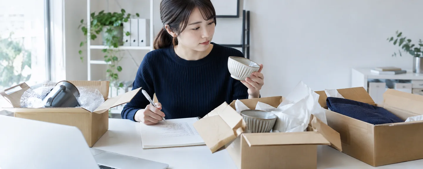 返品前に商品の状態と理由を見直す